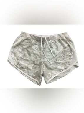Under Armour Women's Light Gray Camo Athletic Shorts
